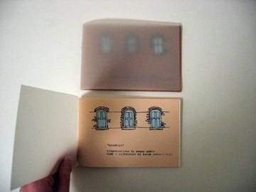Two books closed