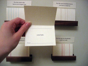 Audience interaction with the installation